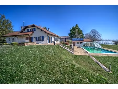 dpt ain (01)  à vendre echenevex maison p5 de 324 04 m² - terrain de 10 000 00 m² - plain 