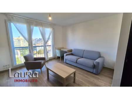 2 pieces meublé 43m2 avec cave et box en option