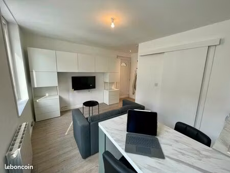studio meublé 22 m² – centre-ville hénin-beaumont – refait à neuf
