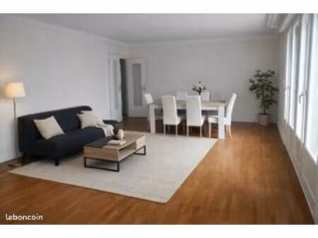 grand 3 pièces hyper centre meublé 99 m² - terrasse  garage + cave