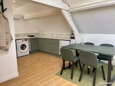 appartement t2 meublé – refait à neuf – prêt à vivre