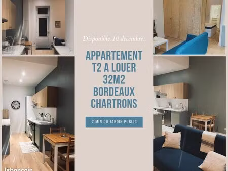 appartement 32m2 - jardin public