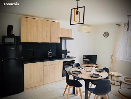 t3 rénové  meublé et climatisé – 54 m² – castres – face à la gare