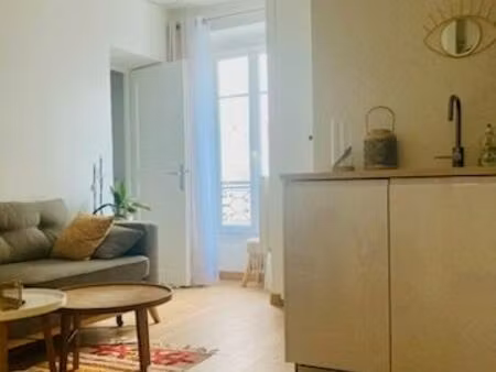 paris 17e - 2 pièces meublé 27m2