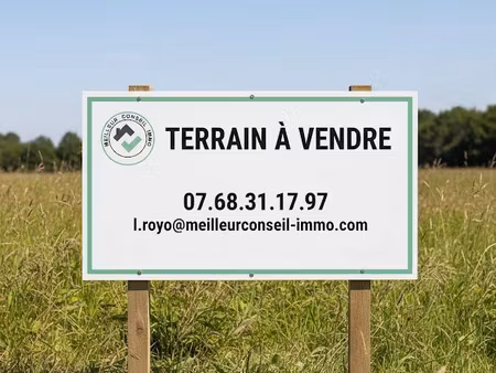 vente terrain 2347 m² à greffeil (11250)  55 000 €