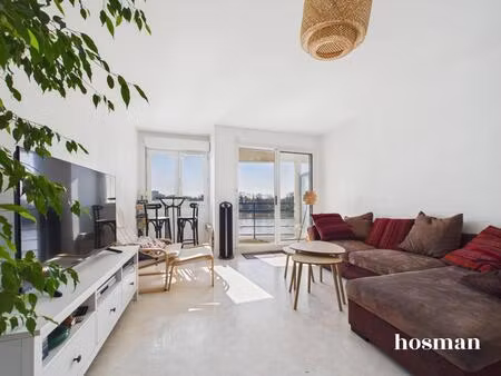 superbe appartement t3 de 77 m² en bord de loire - balcon et double parking - rue rené pei