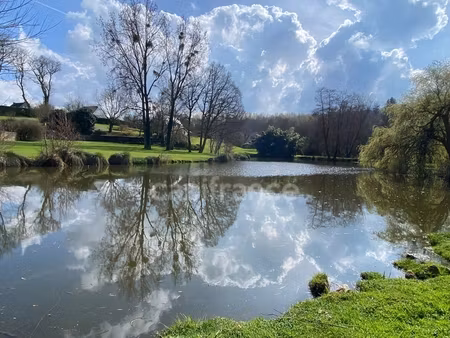 un écrin de nature rare  entre étang et ruisseau  en plein cœur d’elven et sans vis à vis