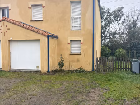 vente maison duplex 3 chambres 80 m² + garage