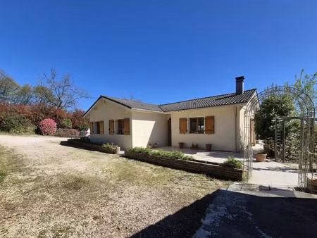 à vendre  proche de miélan (gers) : superbe villa de plain-pied avec un gîte de 2 chambres