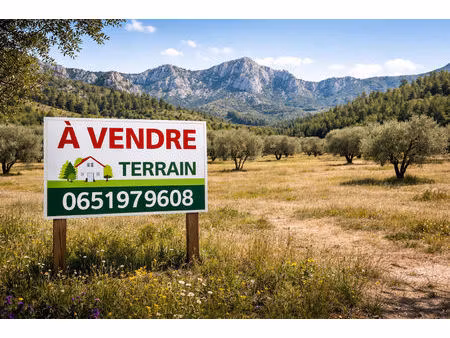 vente terrain 455 m² mouriès (13890)