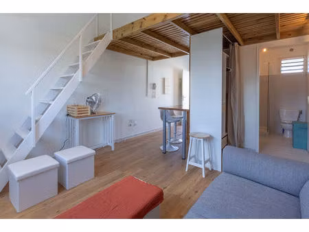a louer studio meublé avec mezzanine - bois d'olives - loyer 590€ - disponible le 10/04/20