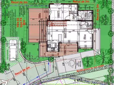 villa neuve de t5 en r+1 - possession bœuf mort
