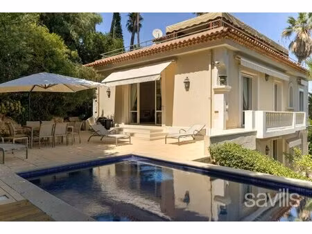 cannes - golfe-juan - villa belle époque vue mer avec rooftop