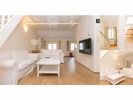 penthouse à louer avec 1 chambre   ixelles (vbe01848)