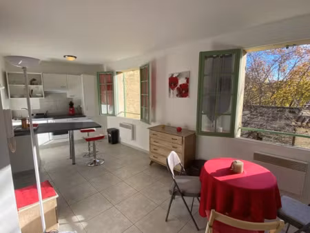 location meublée appartement 1 pièce 28 m² à uzès (30700)  520 €