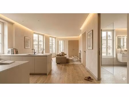 un trois pièces lumineux avec balcon  au cœur de deauville