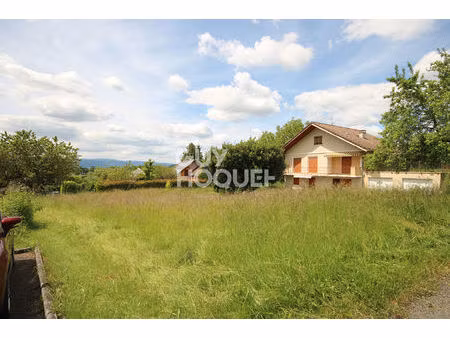 terrain 864 m² - plein sud - centre de viuz