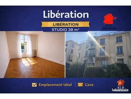 appartement 1 pièce 38 m²