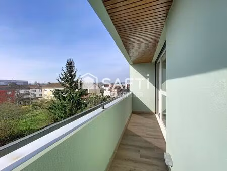 coup de coeur assuré pour cet appartement lumineux entièrement rénové !