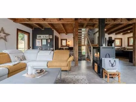 chalet avec terrasse combloux (74)
