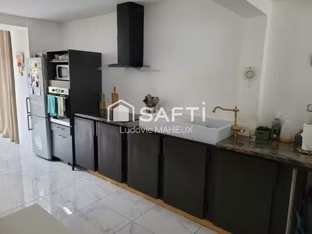 maison 3 chambres 145 m2  centre bourg