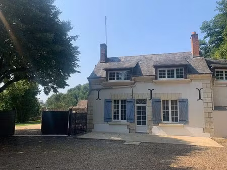 charmante maison 4 pièces à louer à vernou sur brenne - calme et confort