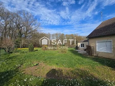 maison de plain-pied 3 chambres sur un beau terrain de 1100m2