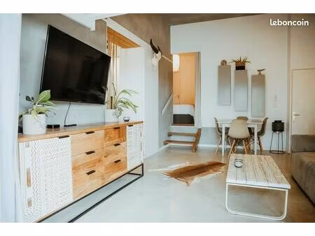 location maison t2 vue mer