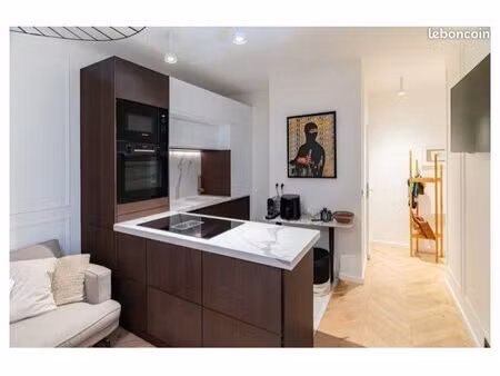 2 pièces rénové – calme & lumineux – 45 m² – 1350 hc