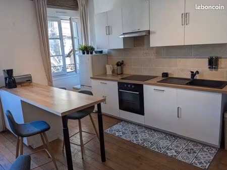 grand t2 lumineux sans vis-à-vis au coeur de nantes