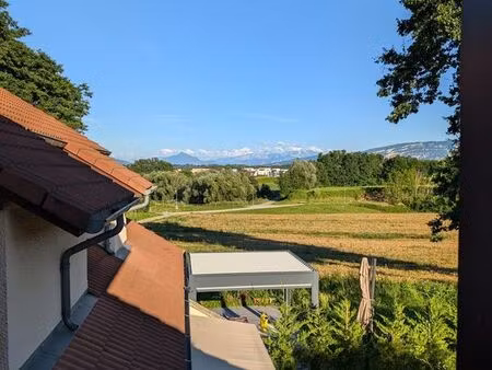 maison mitoyenne de 3 chambres à louer à prévessin-moens – partiellement meublée