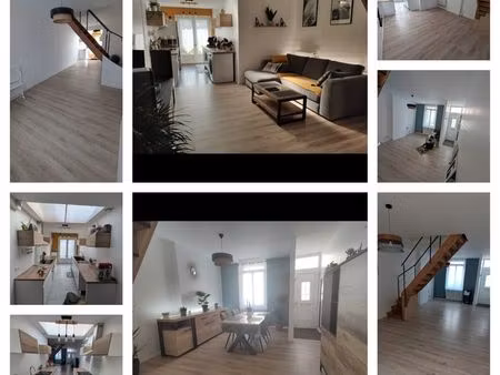 maison mitoyenne valenciennes 95m2 3 chambres+ 1 bureau