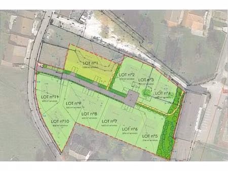 hautecourt romaneche - terrain à bâtir