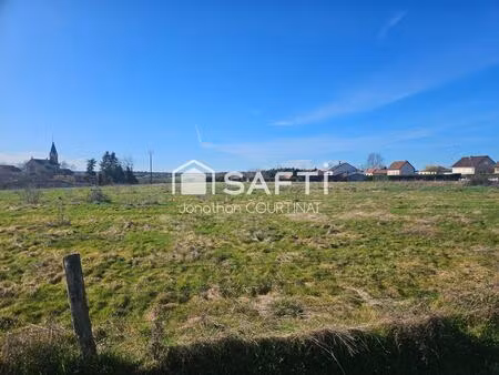 vente terrain 1820 m² saint-didier-la-forêt (03110)