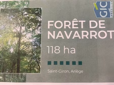 terrain saint girons 1180000 m2