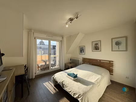 studio meublé avec balcon au neudorf à strasbourg !