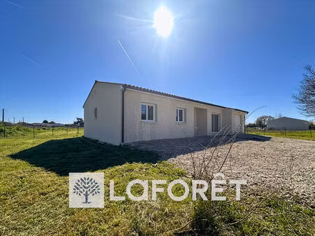 maison récente 4 pièces à vendre à 5 minutes de pons (17800) et 10 minutes de gemozac (172