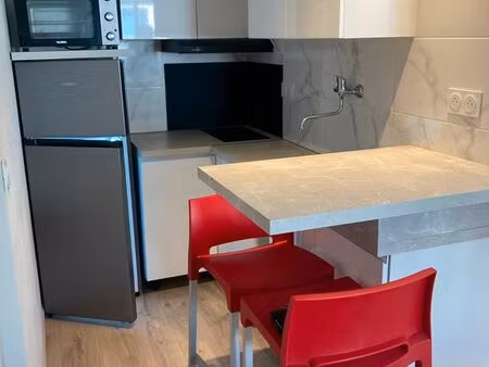appartement 2 pièces : t1 bis  t2 meublé de 28m2 au centre ramonville avec terrasse