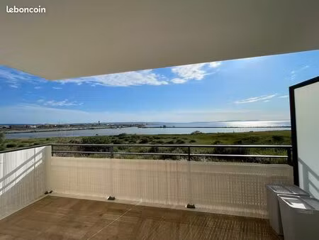 ◊ t2 meublé avec terrasse et parking — vitrolles (quartier recherché  vue dégagée)