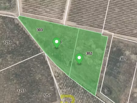 vente terrain 4810 m² raissac-d’aude (11200)