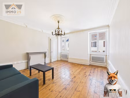 appartement 54m2 de charme - potentiel duplex - proche frontièr