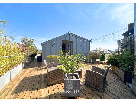 duplex de 100m2 avec rooftop de 62m2