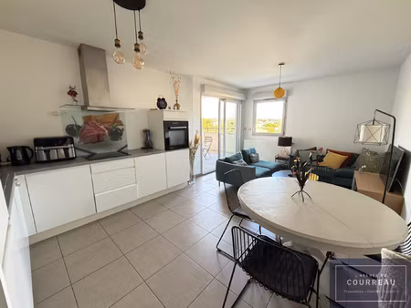 juvignac t3 de 61 m2 avec terrasse et stationnement en sous-