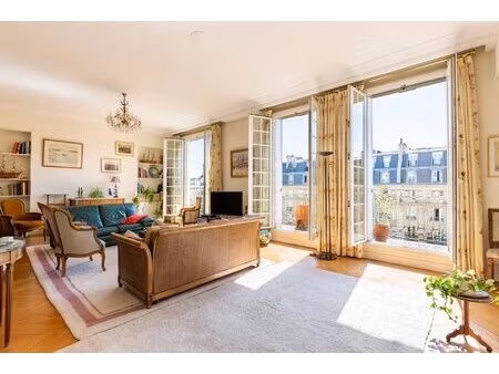 paris 17eme pereire/bayen exceptionnel duplex avec balcon de 6/7 pieces aux 5eme et 6eme e