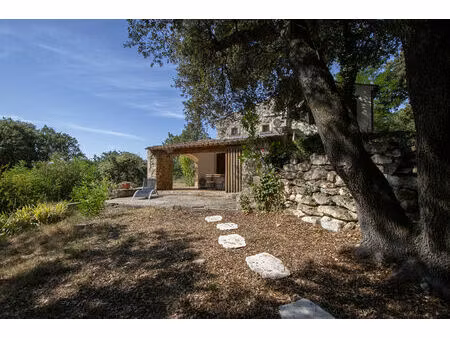 maison meublée avec jardin à saint-restitut