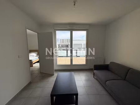 appartement meublé - 1 chambre - garage - jean mace