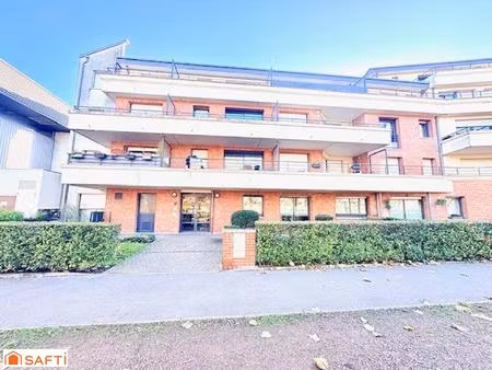 à vendre – appartement t3 rénové avec jardin privatif – valenciennes (les terrasses de l’e