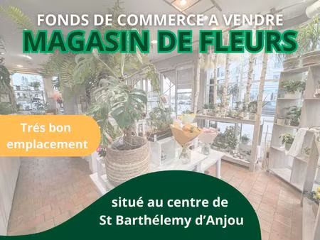 fonds de commerce fleuriste