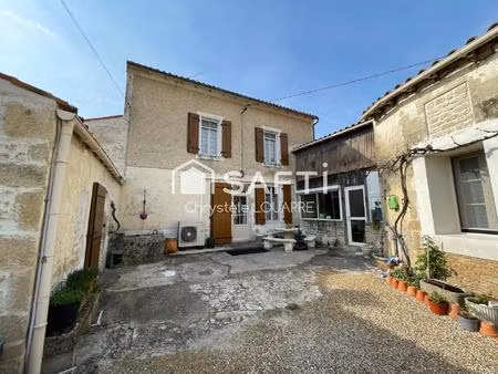 maison 3 chambres avec jardin et atelier