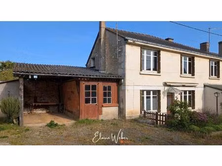 charmante et lumineuse maison de bourg en impasse.